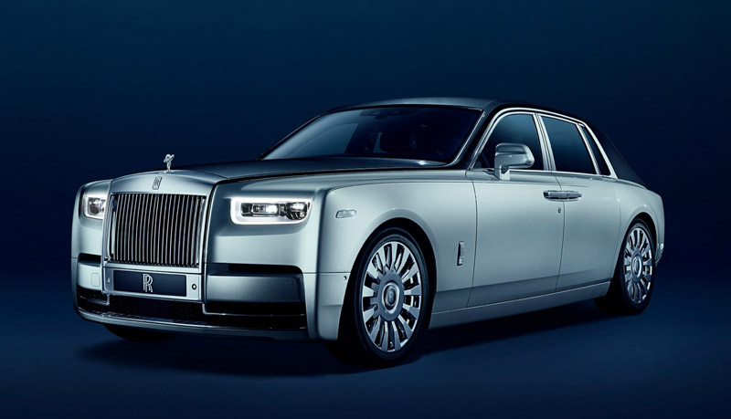 Rolls Royce Phantom en location avec chauffeur à Paris